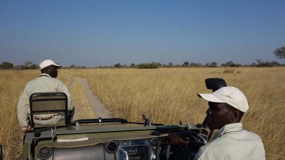 We are off for safari at Lagoon camp