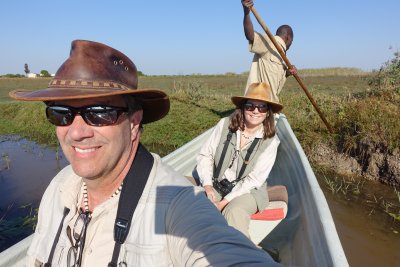 We took a day trip to the Benguelu Swamp, to look for shoebills