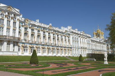 The Catherine Palace from outside.