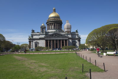 The St. Isaac cathedral, the world's third largest basilica.
