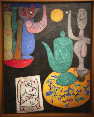 We only visited the Kunsthalle in Hamburg. There was a travelling exhibition on Angels with many works from Paul Klee, most lent by the Zentrum Paul Klee in Bern.