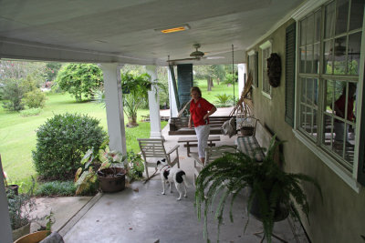 Katherine and her shadow, Jack