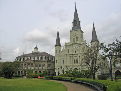 Place d'Armes and St. Louis Cathedral