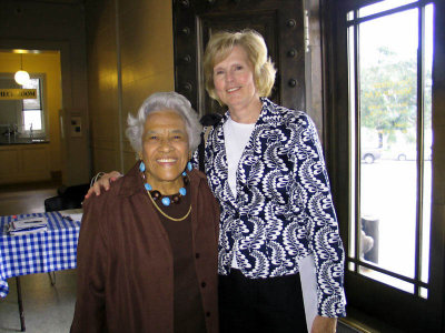 Coleen and New Orleans' Chef Leah Chase