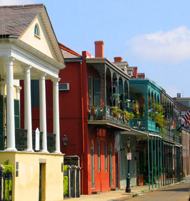 Colors of New Orleans' Vieux Carre'