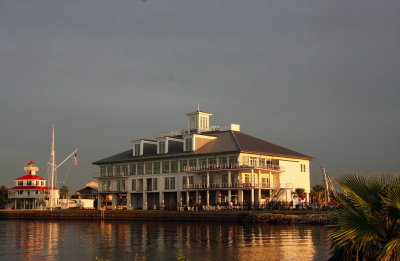 The New Orleans Southern Yacht Club and the New Basin Canal Lighthouse 2015