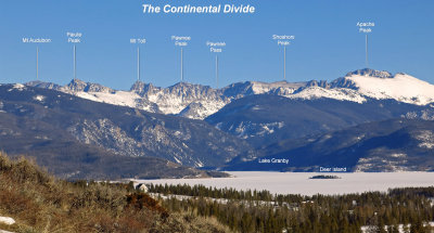 Continental Divide, Indian Peaks
