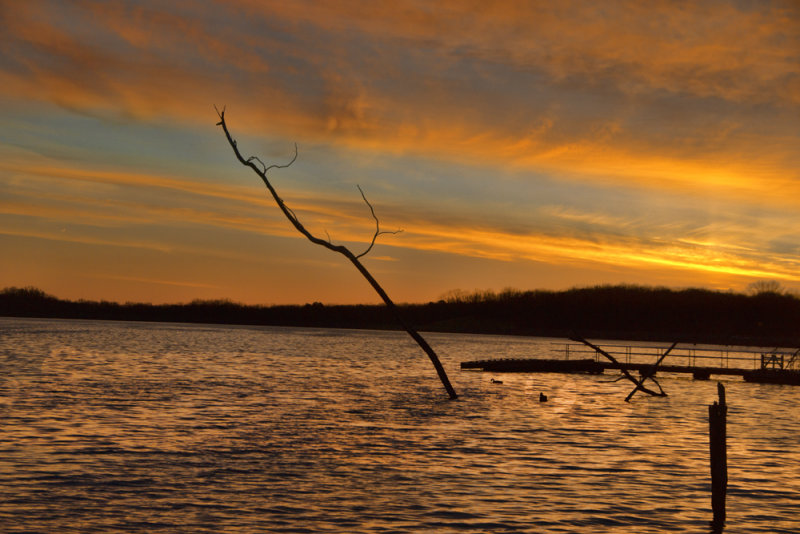 Sunrise over Dock 2