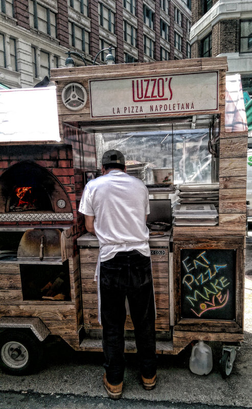 Pizza Cart.