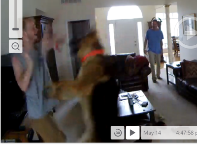 John paying the price for taking Moses' toy.