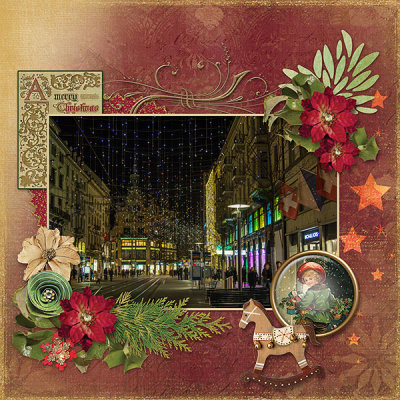 Zurich Bahnhofstrasse in December
