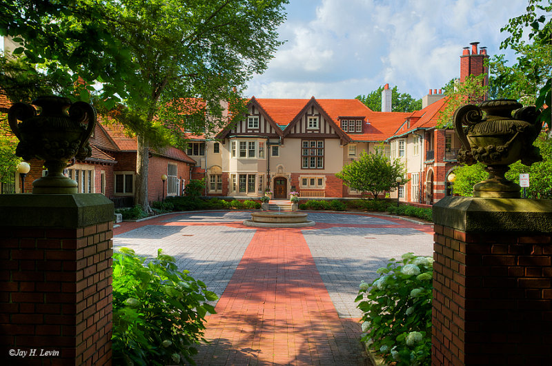 Main Courtyard Of Cranbrook House