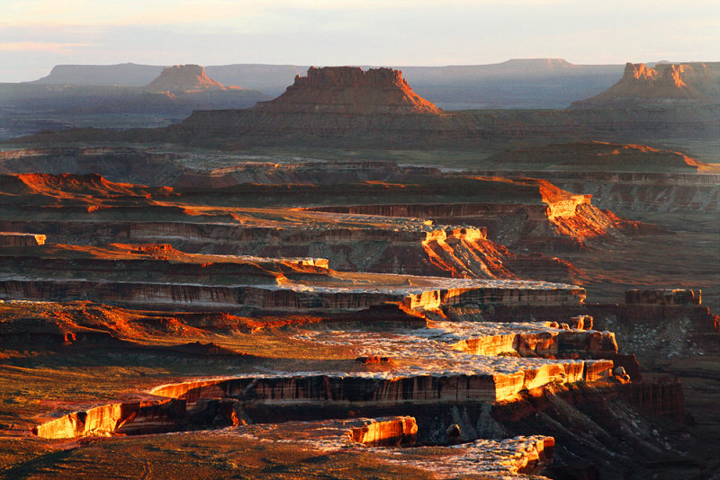 Sunset at the Green River