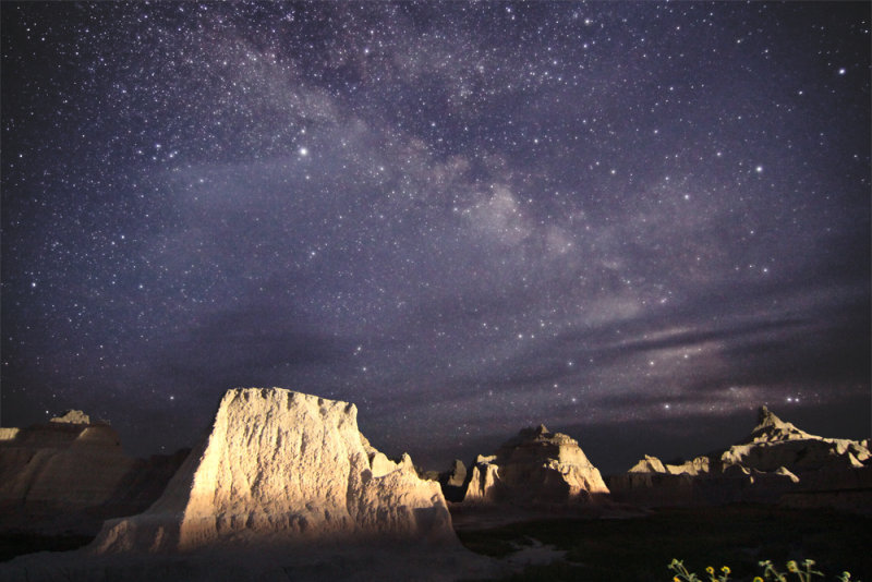 Badlands Milky Way