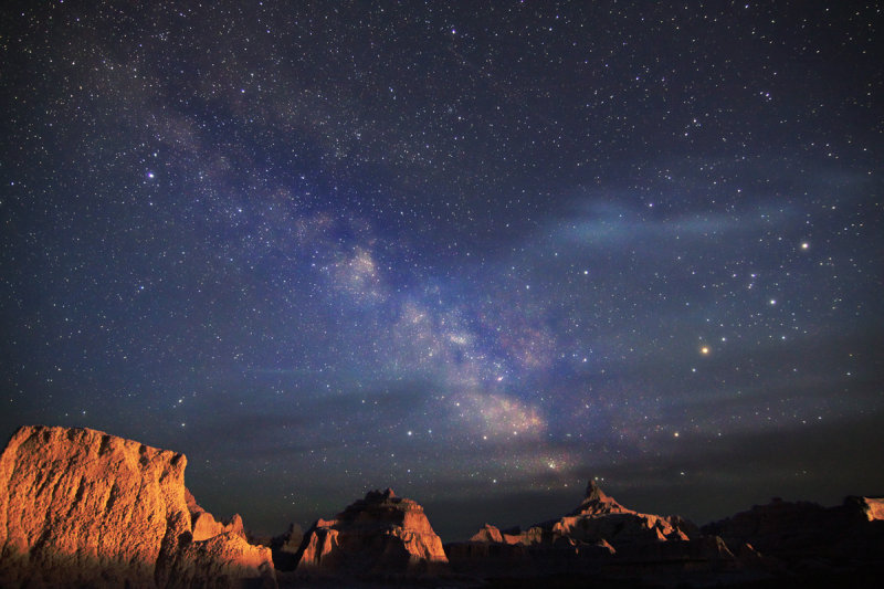 Badlands Milky Way II