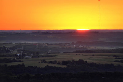 Sunrise from Blue Mounds State Park