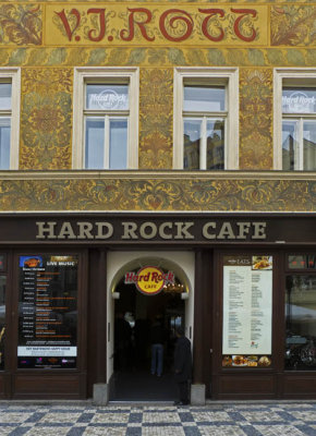 Hard Rock Cafe, Old Town Square, Prague