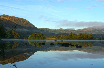 Rydal Water Morning with Mist
