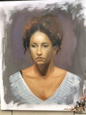 Second Portrait Class