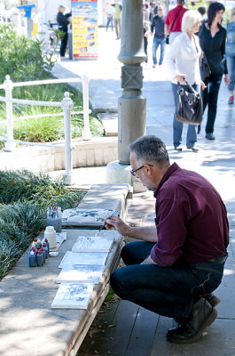 An Artist At Work