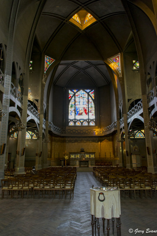 the Church of St. Pierre-de-Montmartre