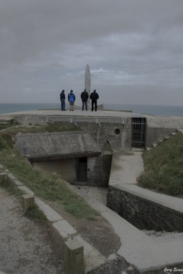bunker and memorial at Pointe du Hoc
