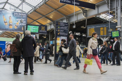 Paris' Gare St. Lazare train station