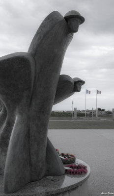 Juno Beach Memorial honoring Canada's fallen