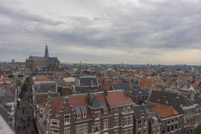 The Grote Kerk in the distance