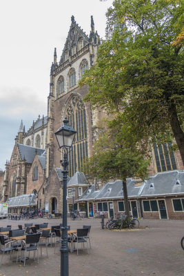 A front view of the Grote Kerk