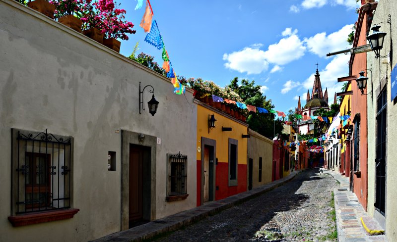 Calle en San Miguel Allende