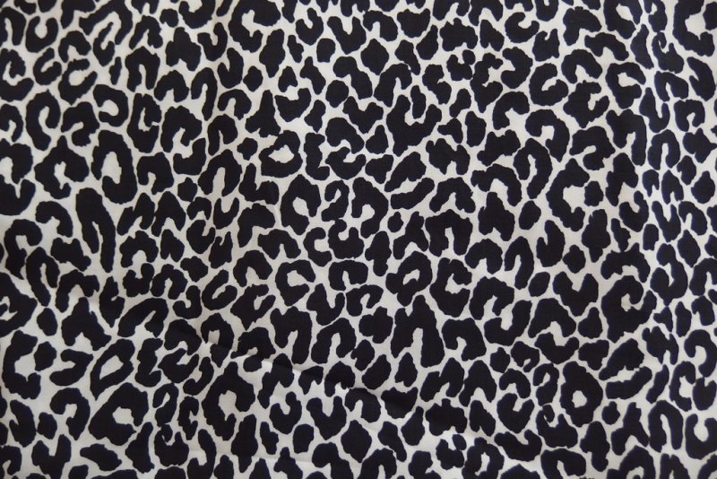 Fabric detail: cotton-rayon blend