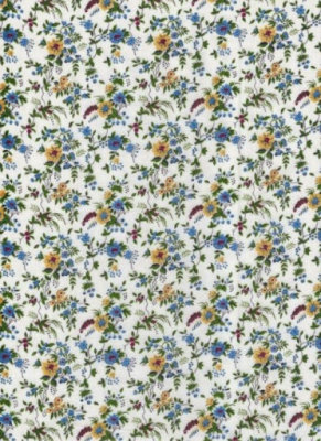 Fabric detail: Floribunda by Liberty