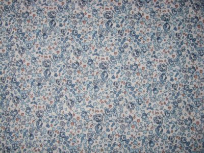Fabric detail: Liberty's Eloise in blue