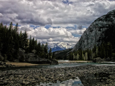 Bow River, Banff Alberta by Steven Williams. 3A