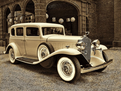 Circa 1931 Cadillac. 2A tied in Vintage Cars competition. digital. 2012