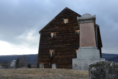 Tombstone and Quaker Meeting