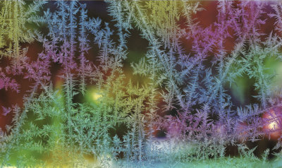 Winter Ice Fractals by Jim Smith. Honorable Mention