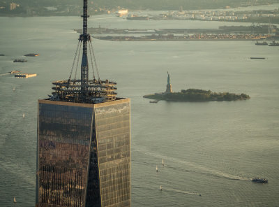 Over the Shoulder of One World Trade