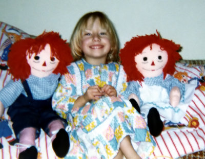 Akesha with Dolls