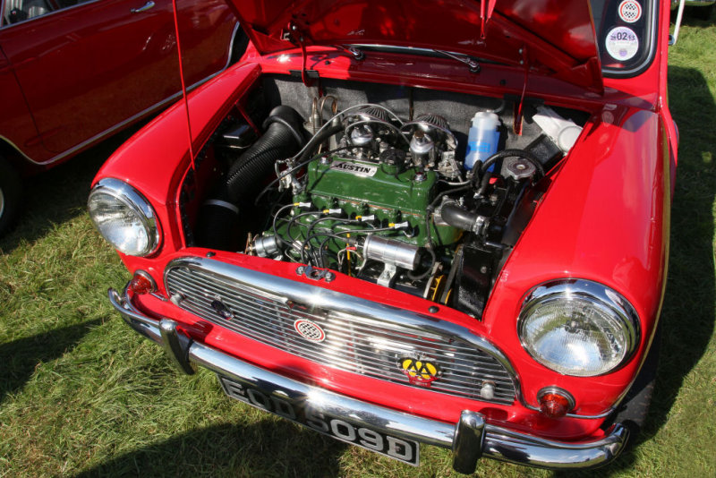 1966 Austin Mini Cooper.