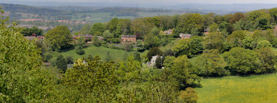 View of Wellington Heath, Ledbury, Herefordshire.