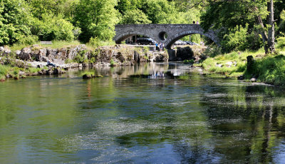 River Teifi at Cenarth, West Wales.