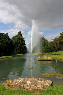 Fountain at Stanway House Gloucestershire.