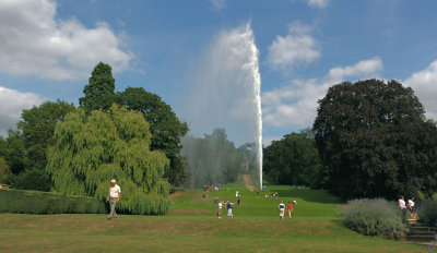 Fountain at Stanway House Gloucestershire.