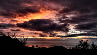 La Palma sunset.
