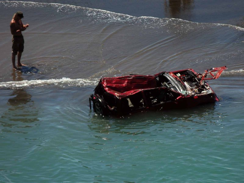 Car Wreck on the Beach 1