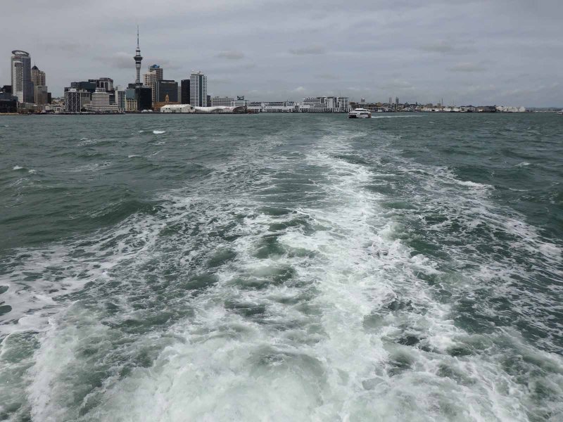Leaving Auckland
