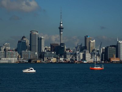 Auckland Harbour and City 2