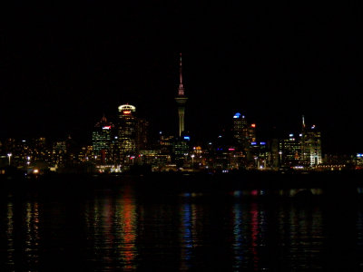 Auckland Harbour at Night 4